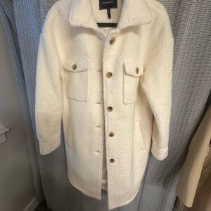 Cozy White Women's Jacket